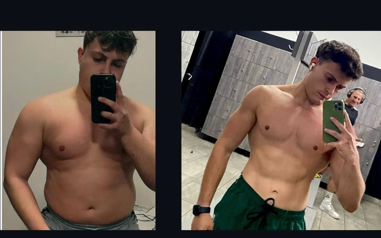 Transformación destacada de un cliente con 7 años en el Team Alonfit